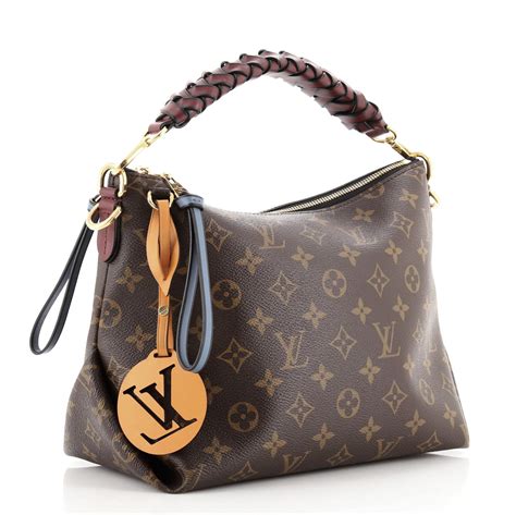 lv braided handle bag|louis vuitton with braided strap.